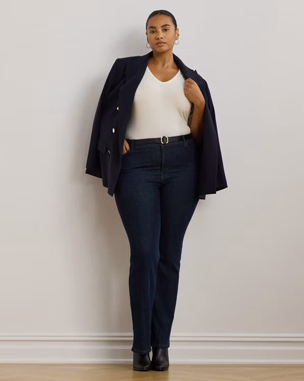 Rib-Knit Cotton-Blend Puff-Sleeve Top