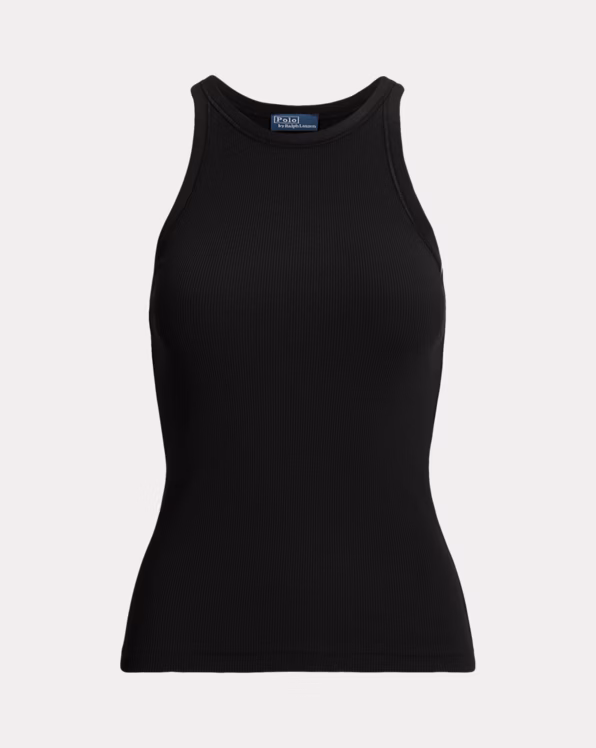 Rib-Knit Cotton Tank