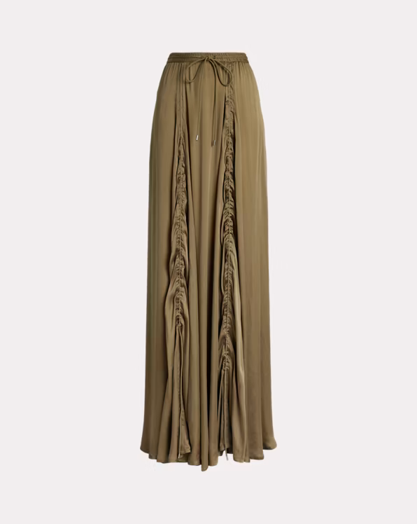 Willem Silk Charmeuse Maxiskirt