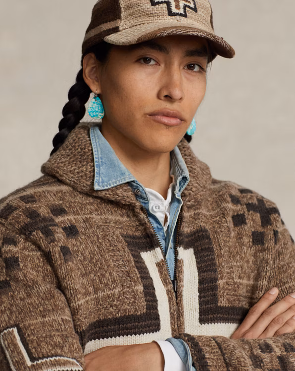 PRL x Naiomi Glasses Full-Zip Jumper