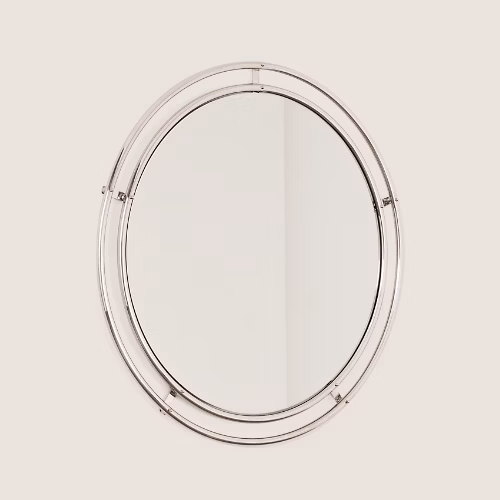 Tubular Bauhaus Wall Mirror