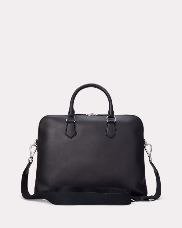 Smooth Leather Commuter Bag