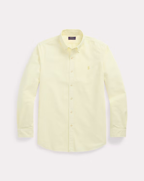 Custom Fit Mineral-Dyed Oxford Shirt
