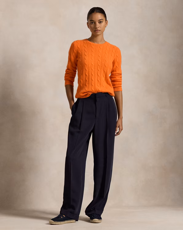 Cable-Knit Cashmere Jumper