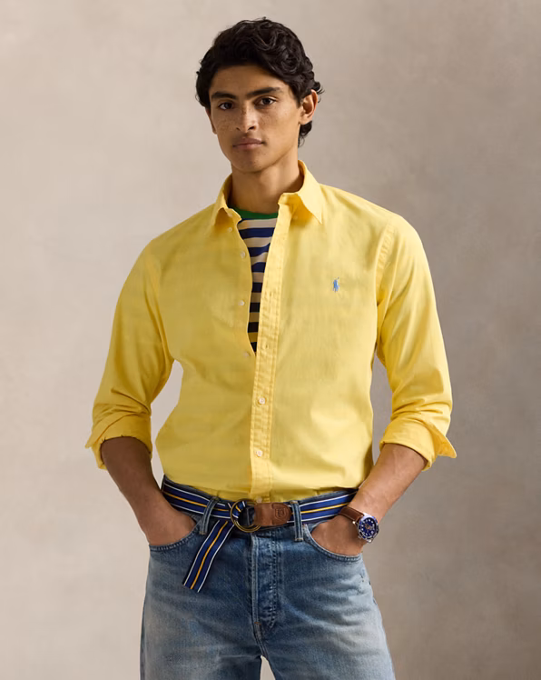 Custom Fit Twill Shirt