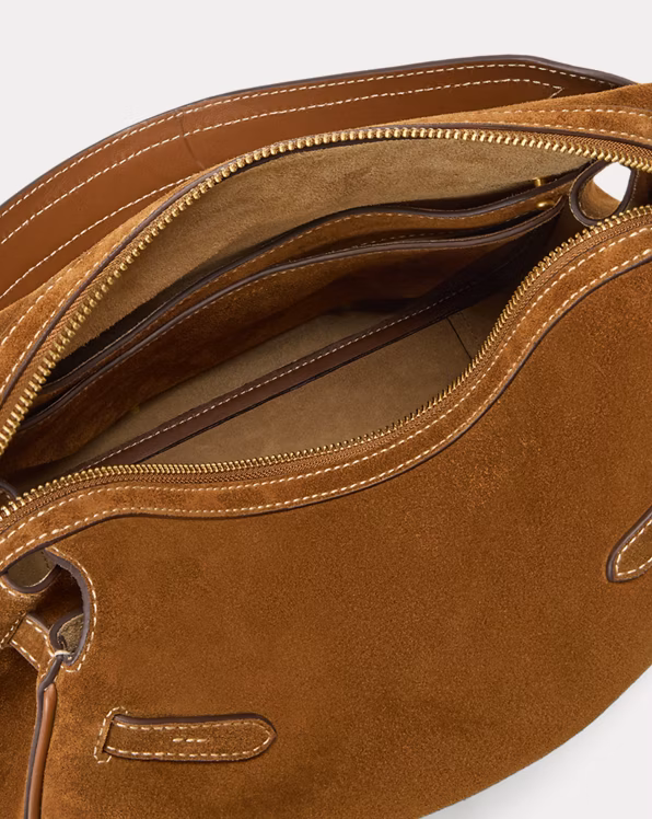 Polo ID Suede Satchel