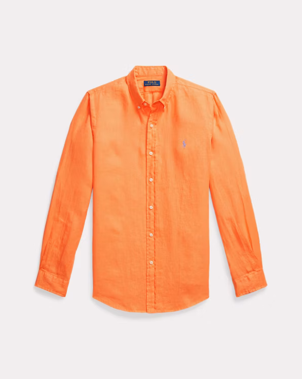 Slim Fit Linen Shirt