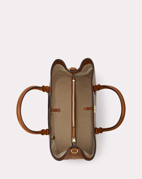 Leather Large Marcy Satchel