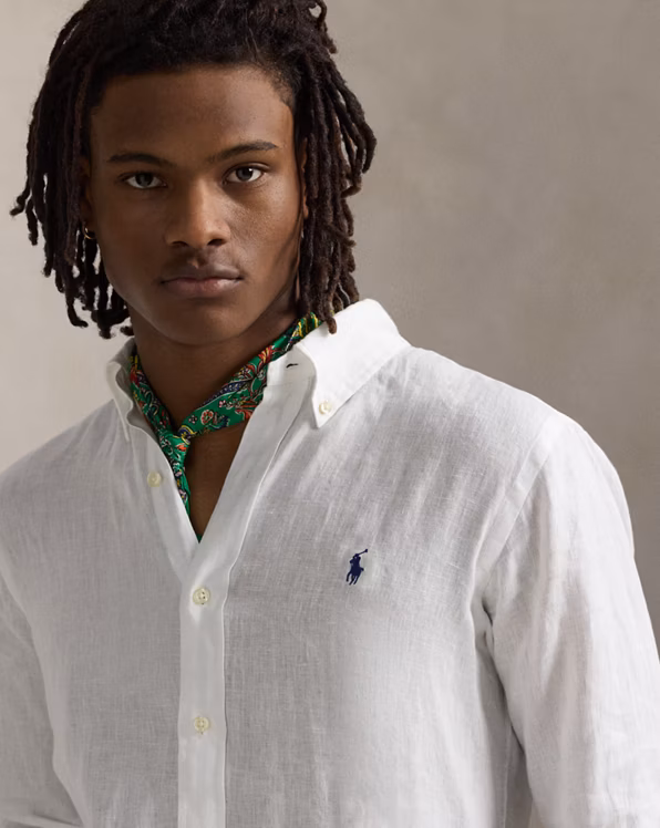 Custom Fit Linen Shirt