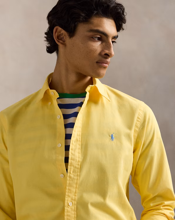 Custom Fit Twill Shirt