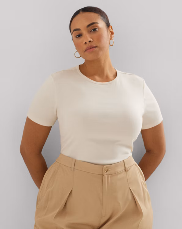 Stretch Cotton T-shirt