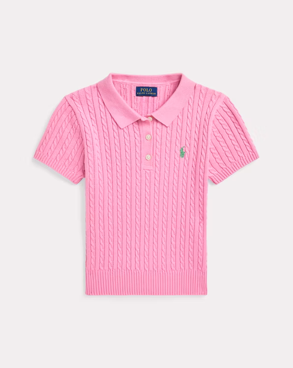 Mini-Cable Cotton Polo Jumper