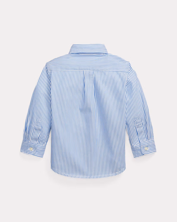 Striped Cotton Oxford Shirt