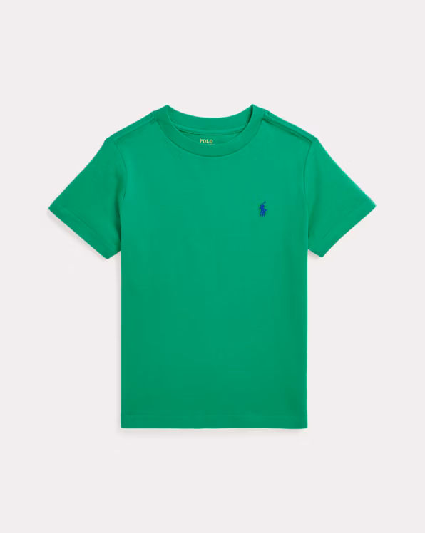 Cotton Jersey Crewneck T-Shirt