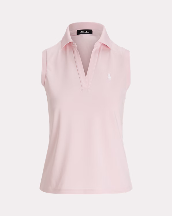 Tailored Fit Sleeveless Polo Shirt