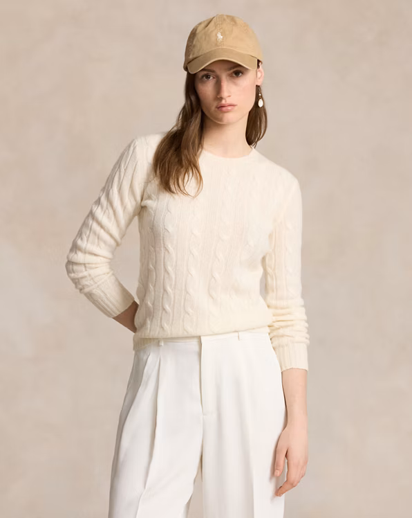 Cable-Knit Cashmere Jumper