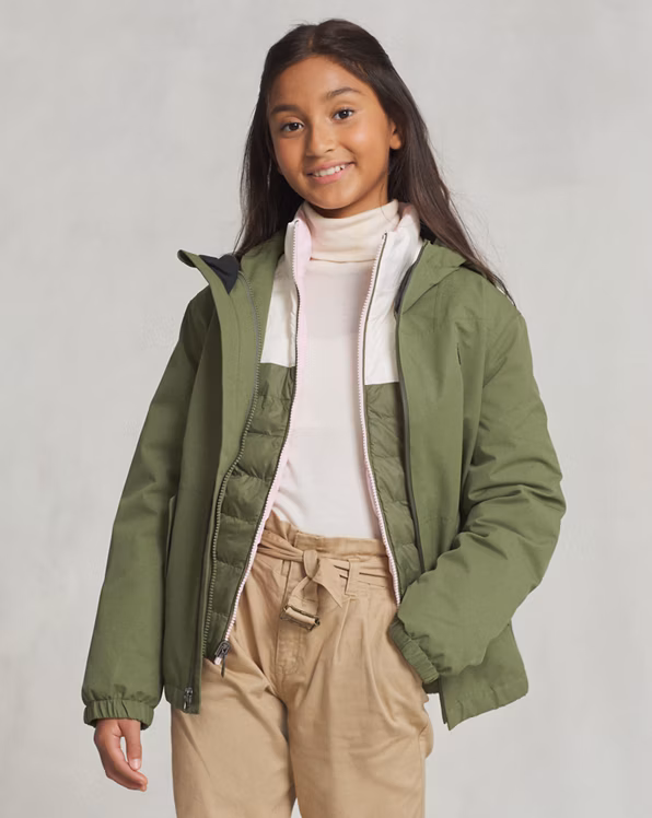 P-Layer 1 Water-Repellent Hooded Jacket