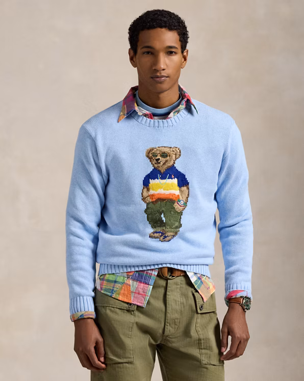Polo Bear Cotton Jumper
