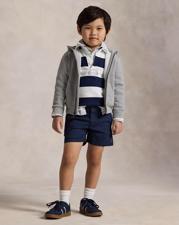 Cotton-Blend-Fleece Hoodie