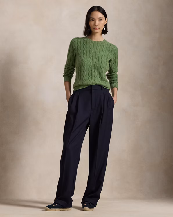 Cable-Knit Cashmere Jumper