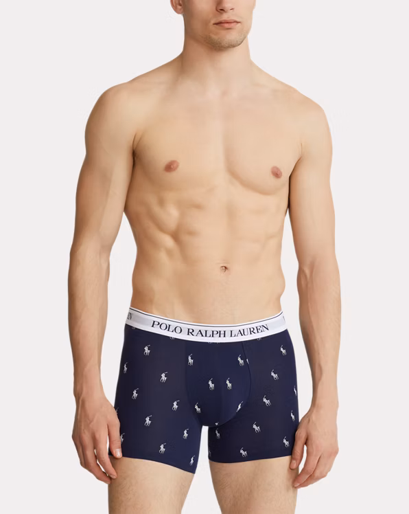 Stretch Cotton Boxer Brief 3-Pack
