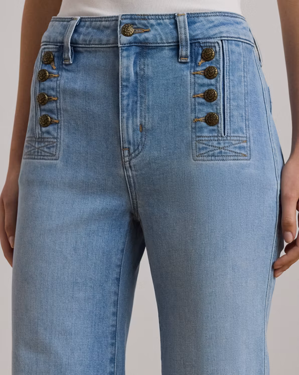 High-Rise Flare Sailor Jean