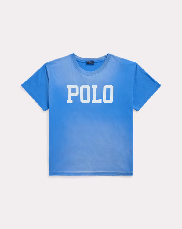 Logo Cotton Jersey Crewneck Tee