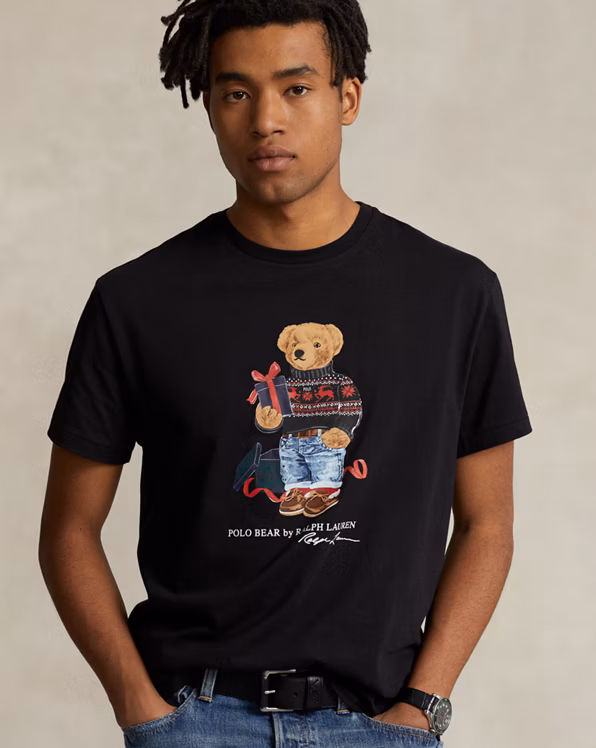Classic Fit Polo Bear Jersey T-Shirt