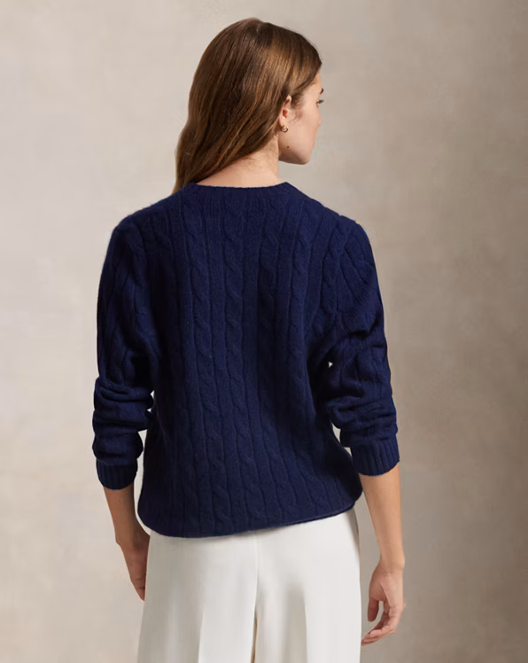 The Iconic Cable-Knit Cashmere Jumper