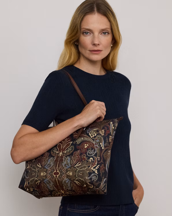 Nylon Medium Keaton Tote Bag