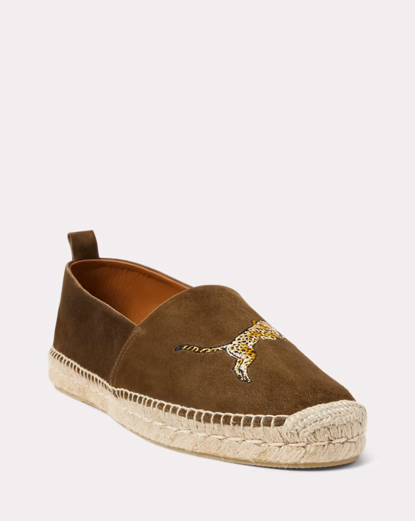 Bosworth Embroidered Suede Espadrille