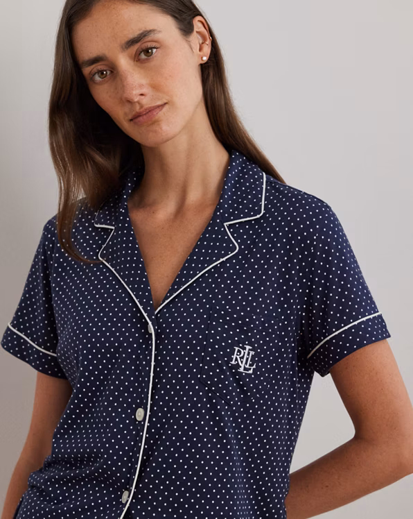 Polka-Dot Boxer Sleep Set