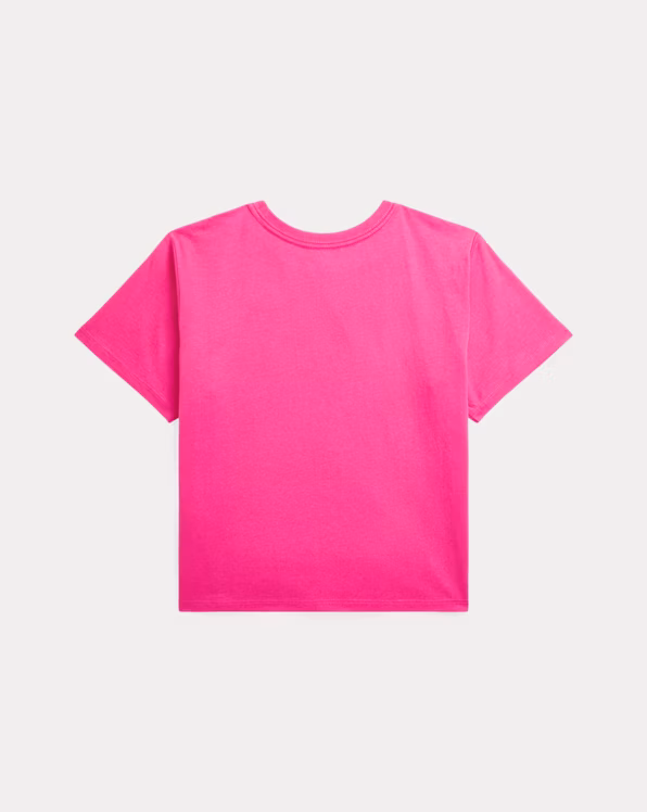 Big Pony Cotton Jersey Boxy T-shirt