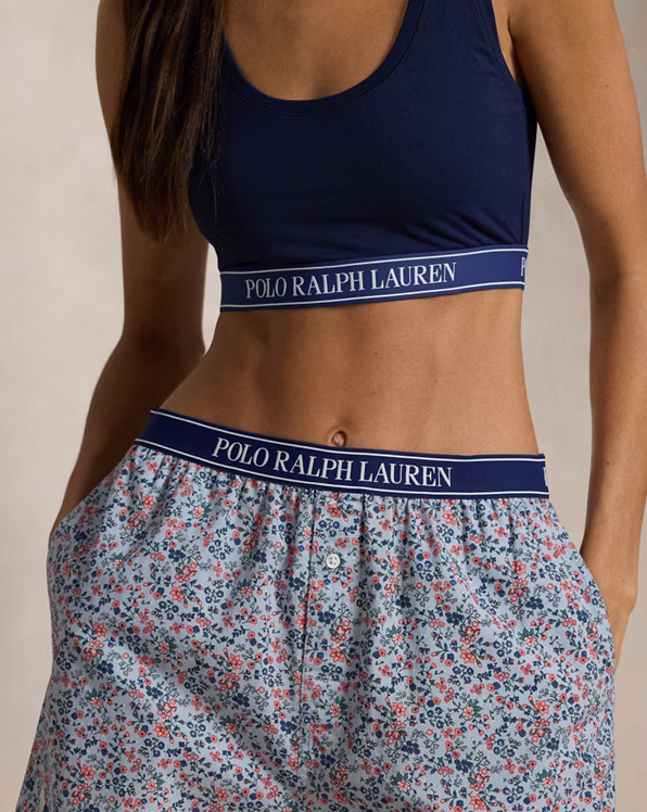 Floral Cotton Boxer