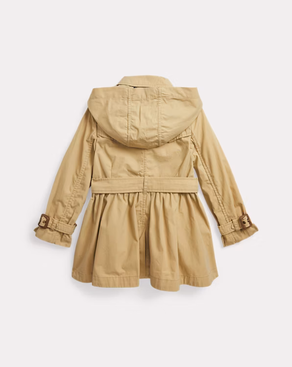 Hooded Trench Coat