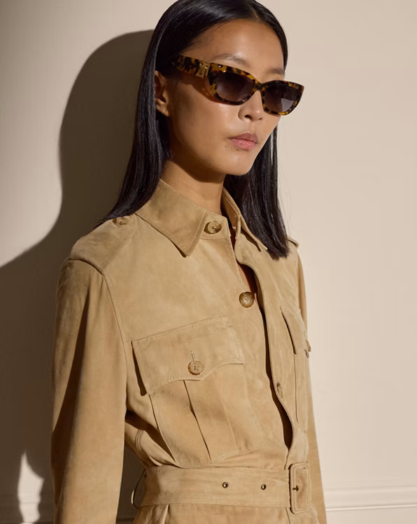 Gabbie Lamb-Suede Jacket