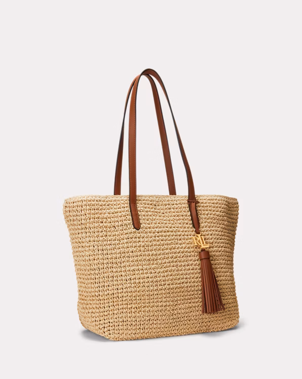Straw Medium Whitney Tote