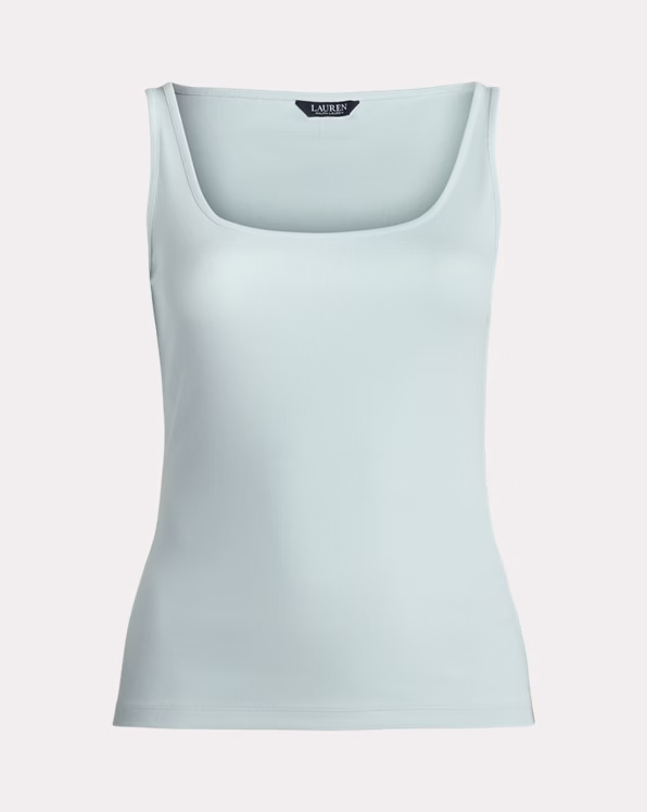 Stretch Cotton Tank