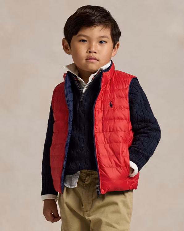 P-Layer 2 Reversible Quilted Gilet
