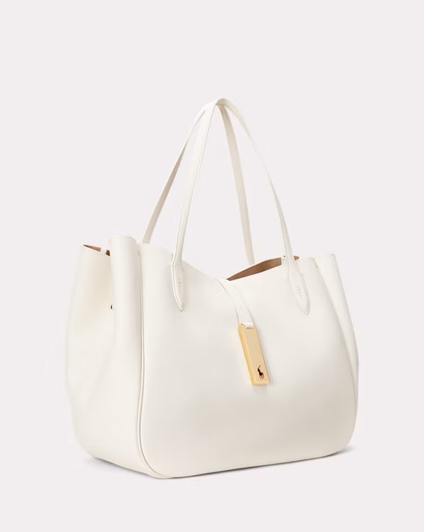 Polo ID Leather Large Tote