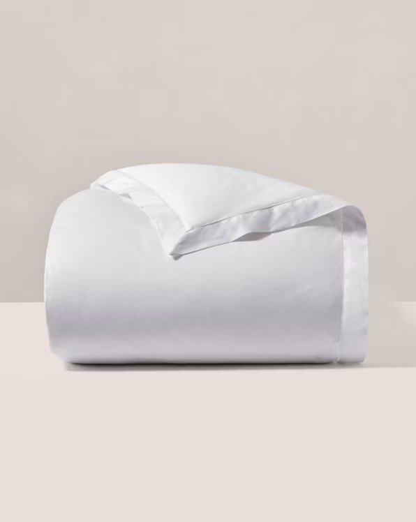 Cotton Sateen Border Duvet Cover