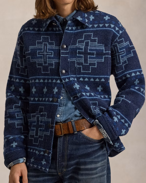 PRL x Naiomi Glasses Wool Jacket