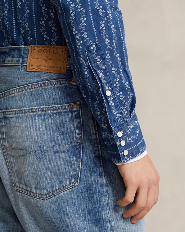 PRL x Naiomi Glasses Print Western Shirt