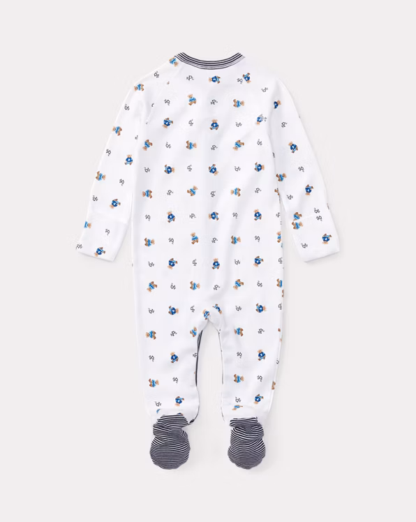 Polo Bear Cotton Coverall