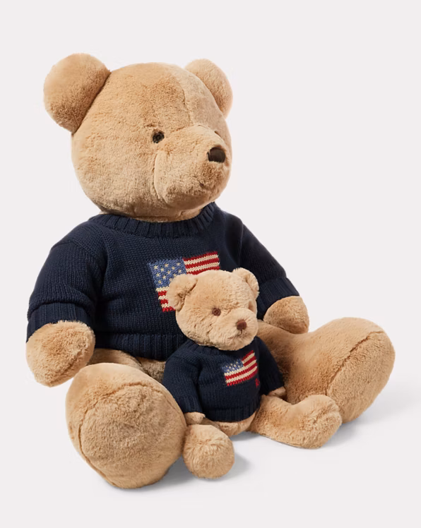 Small Flag-Jumper Polo Bear