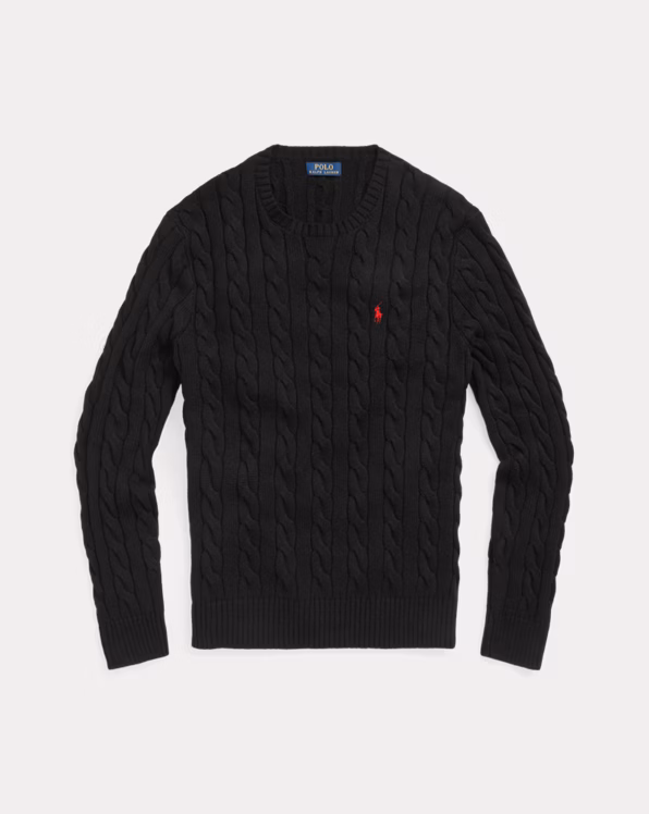 Cable-Knit Cotton Jumper