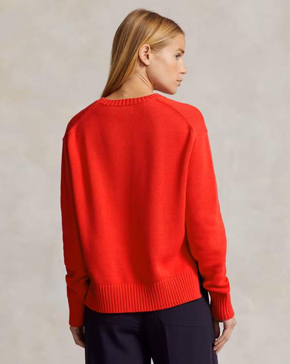 Cotton Crewneck Jumper