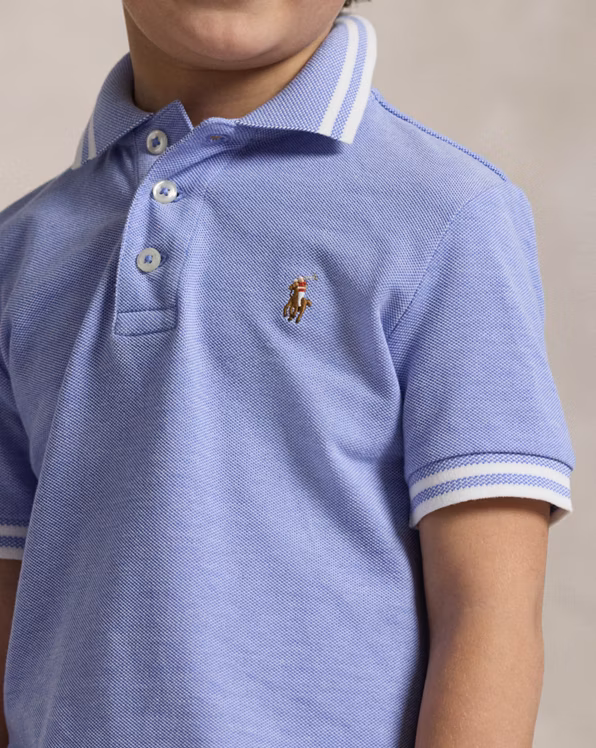 Oxford Mesh Polo Shirt