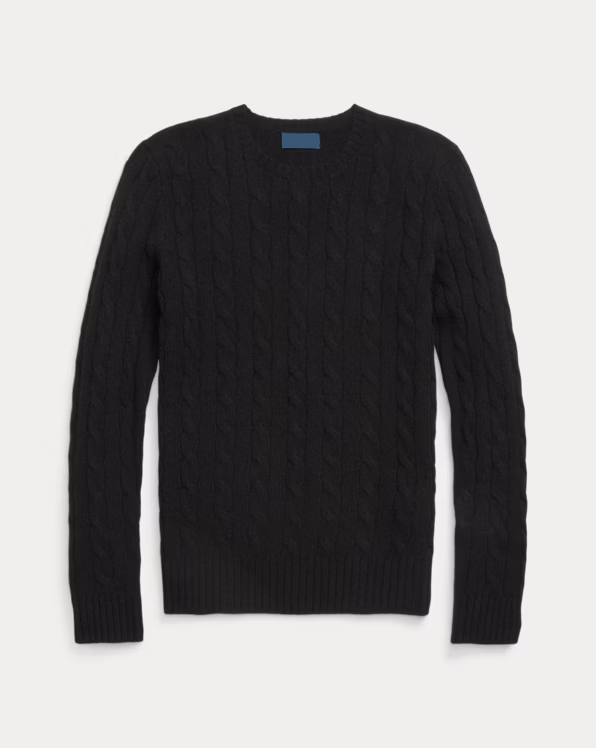 Cable-Knit Wool-Cashmere Jumper