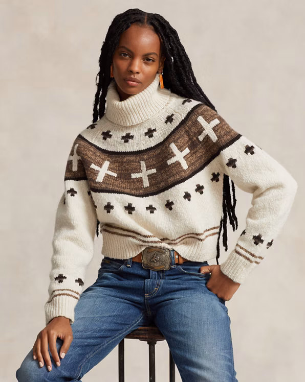 PRL x Naiomi Glasses Wool-Blend Jumper